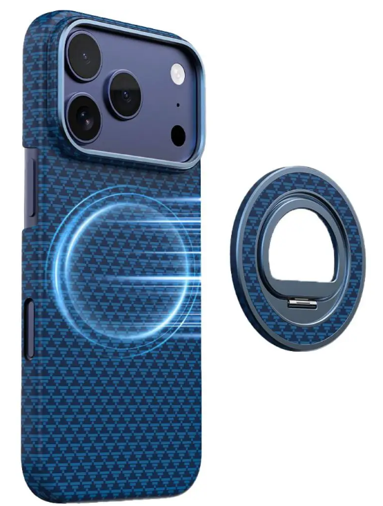 LANEX DIAMOND SERIES PHONE CASE WITH STAND BLUE IPHONE 17 PRO MAX