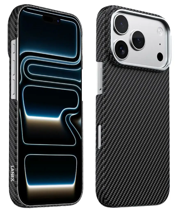 LANEX 600D SERIES PHONE CASE BLACK IPHONE 17 PRO 
