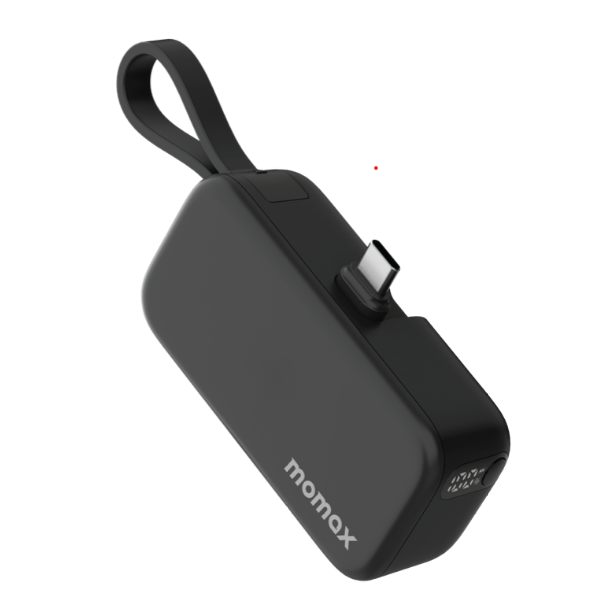 MOMAX 1-POWER MINI 5000mAh 3IN1 POWER BANK WITH USB-C PLUG