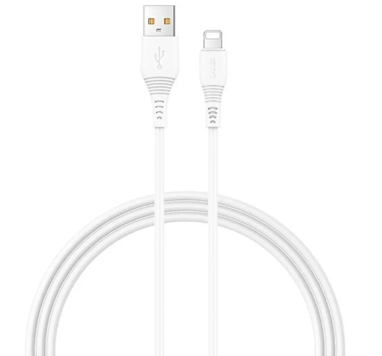 LANEX USB A TO LIGHTNING CABLE 100CM WHITE 