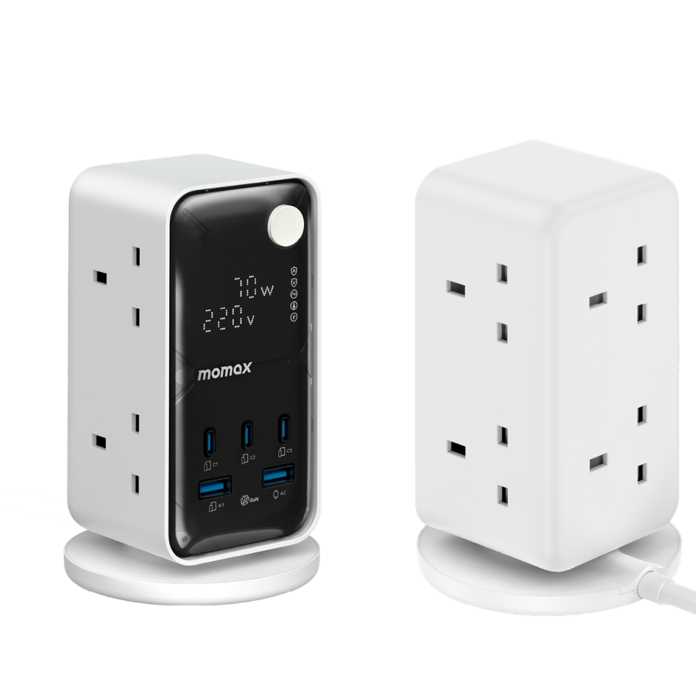 SIX AC OUTLETS