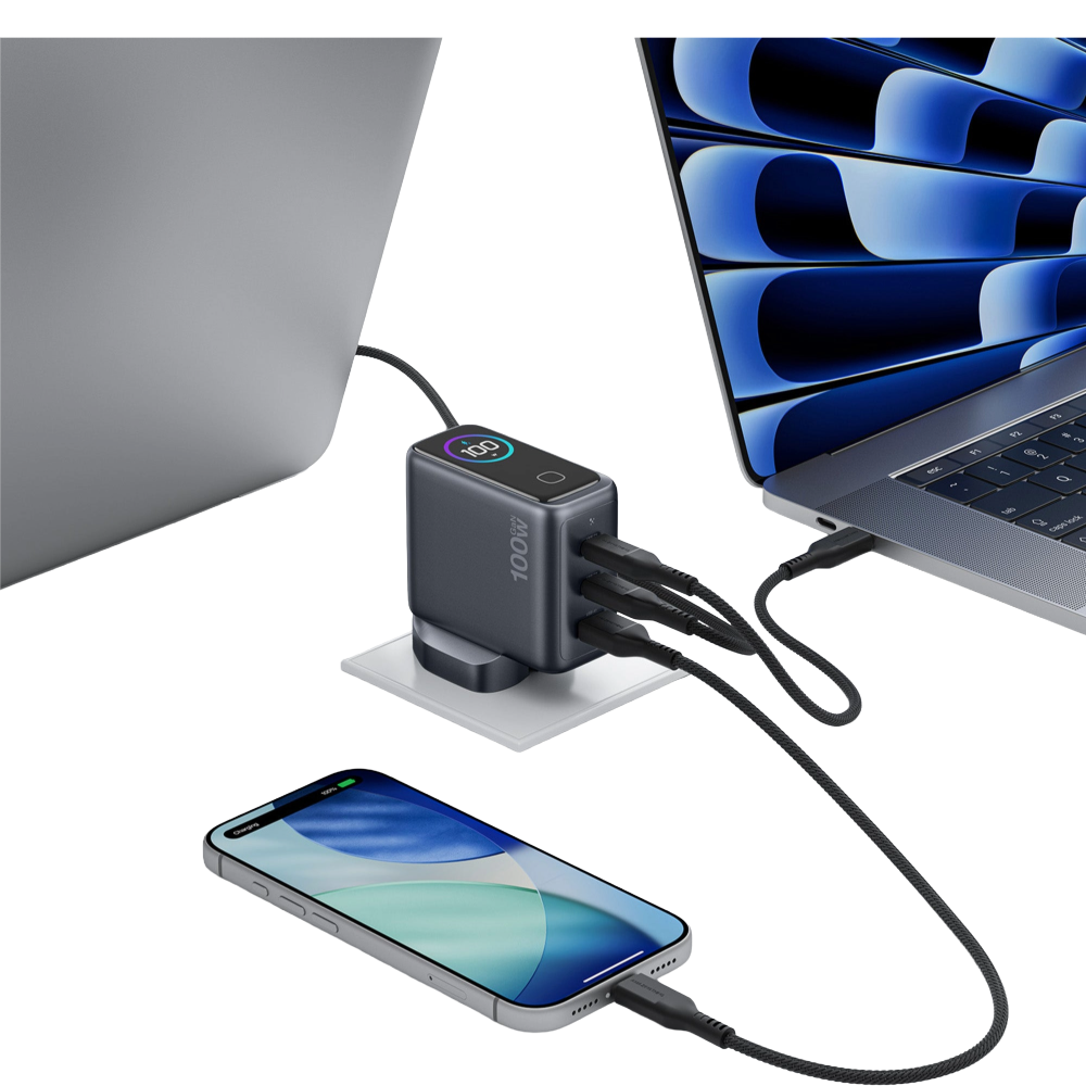 2C + 1A MULTI-PORT CHARGING