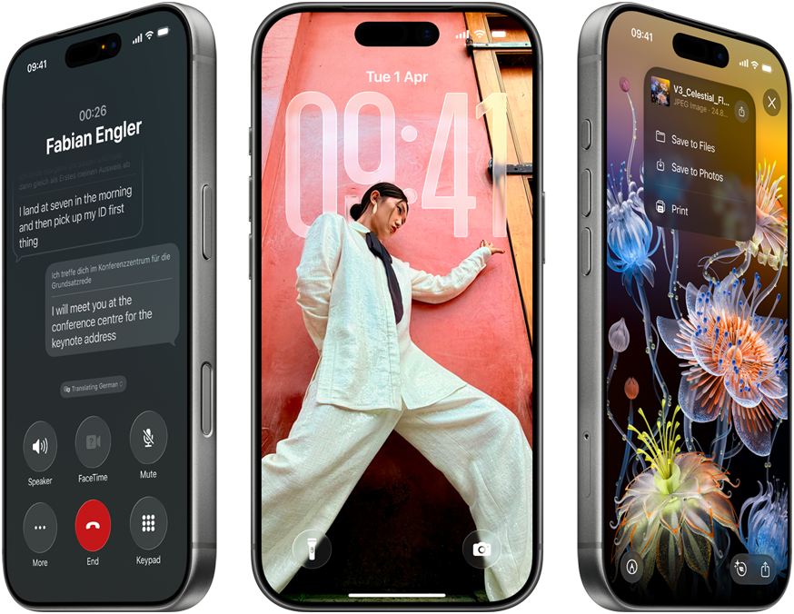 18MP CENTER STAGE FRONT CAMERA
